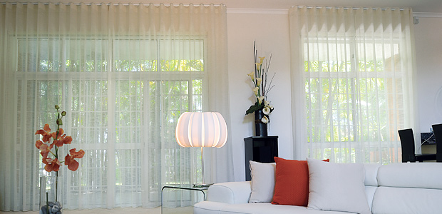 Sheer S-fold Curtains